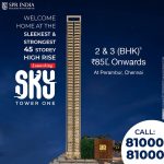 SPR India Launches Sky Tower 1, a Premium 45-Storey High-Rise Residential Tower in Perambur