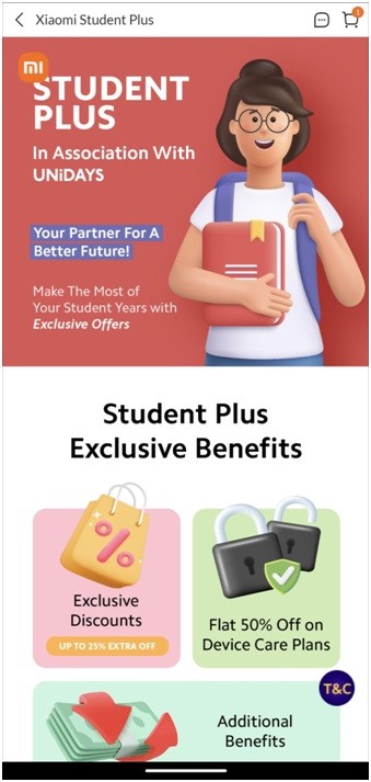 Xiaomi Partnership with UNiDAYS Pays Dividends as Students Flock for Discounts Xiaomi Partnership with UNiDAYS Pays Dividends as Students Flock for Discounts