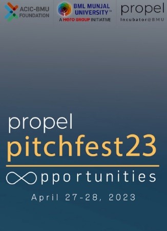 Atal Community Innovation Centre at BML Munjal University Announces USD 1 mn Funding for Startup Enthusiasts at Propel Pitchfest23 Atal Community Innovation Centre at BML Munjal University Announces USD 1 mn Funding for Startup Enthusiasts at Propel Pitchfest23