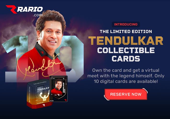 Rario Unveils Digital Collectibles in Honor of Master Blaster Sachin Tendulkar’s 50th Birthday Celebration Rario Unveils Digital Collectibles in Honor of Master Blaster Sachin Tendulkar’s 50th Birthday Celebration