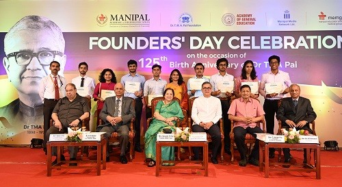 Manipal Academy of Higher Education Celebrates Founders’ Day to Mark the 125th Birth Anniversary of Dr T.M.A Pai Manipal Academy of Higher Education Celebrates Founders’ Day to Mark the 125th Birth Anniversary of Dr T.M.A Pai