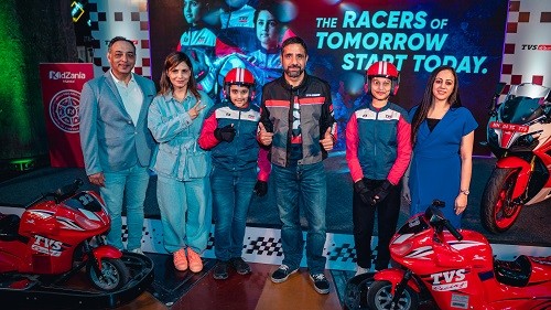 TVS Racing Sets New Benchmarks; Partners with KidZania to Open the World of Motor Racing for the Young Riders and Enthusiasts in India TVS Racing Sets New Benchmarks; Partners with KidZania to Open the World of Motor Racing for the Young Riders and Enthusiasts in India