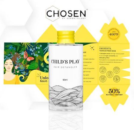 CHOSEN Launches Child’s Play Detangler Serum for Hair CHOSEN Launches Child’s Play Detangler Serum for Hair