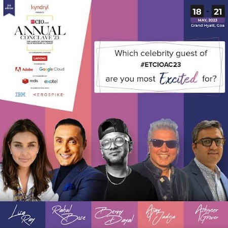 ETCIO Annual Conclave 2023: India’s Premier Tech Conference Uniting Top Industry Leaders ETCIO Annual Conclave 2023: India’s Premier Tech Conference Uniting Top Industry Leaders