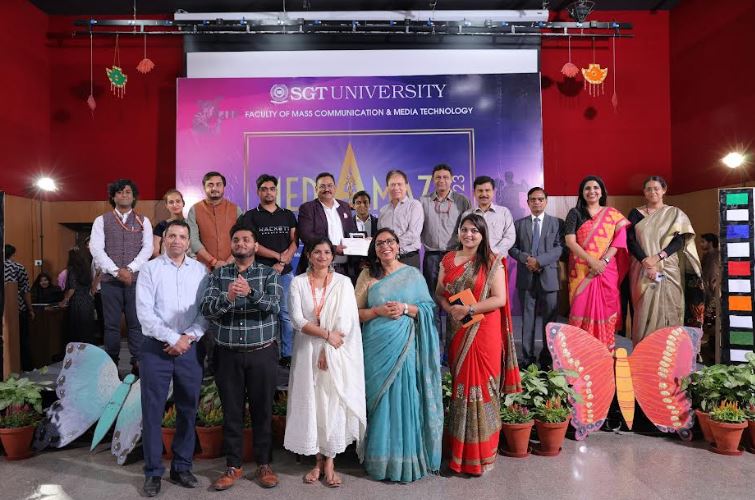 Faculty of Mass Communication and Media Technology, SGT University wins Best Media Institution Award 2023 Faculty of Mass Communication and Media Technology, SGT University wins Best Media Institution Award 2023