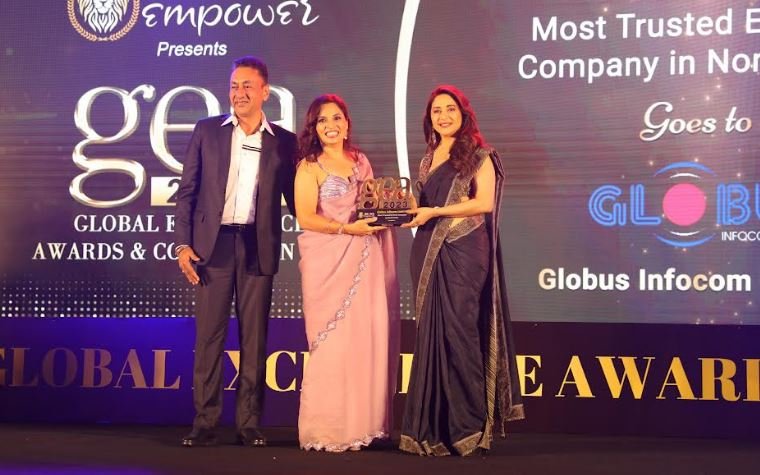 Globus Infocom Ltd. Wins “Most Trusted Ed-Tech Company in North India” Award Globus Infocom Ltd. Wins “Most Trusted Ed-Tech Company in North India” Award