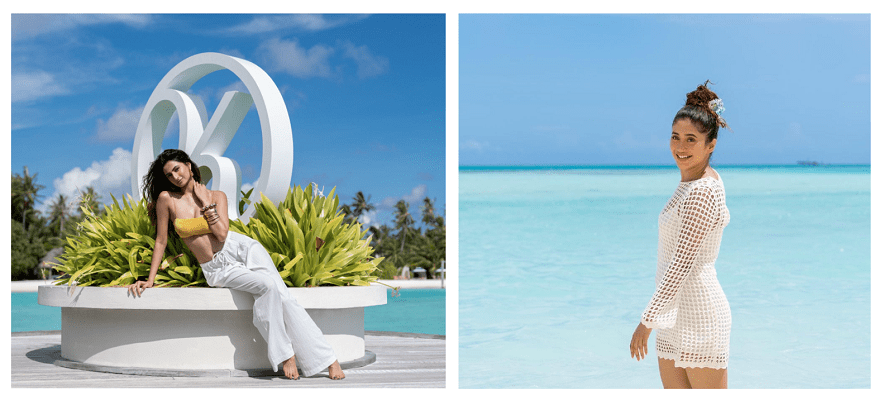 Celebrities Shivangi Joshi and Palak Tiwari Enjoyed their Tropical Summer vaKays at the oh-so-kool Kandima Maldives Celebrities Shivangi Joshi and Palak Tiwari Enjoyed their Tropical Summer vaKays at the oh-so-kool Kandima Maldives