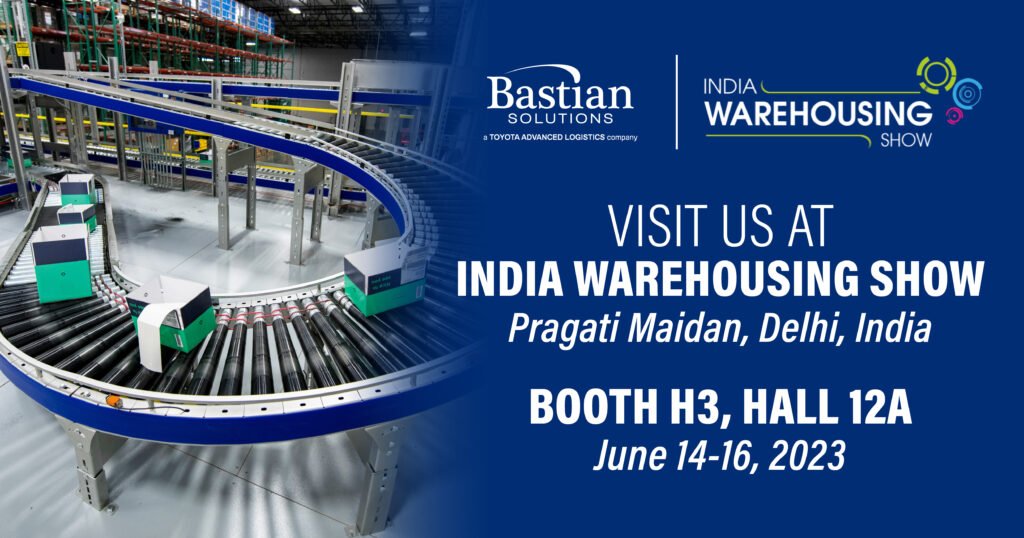 Bastian Solutions to Showcase Next-Gen Warehousing Technologies at the India Warehousing Show 2023 Bastian Solutions to Showcase Next-Gen Warehousing Technologies at the India Warehousing Show 2023