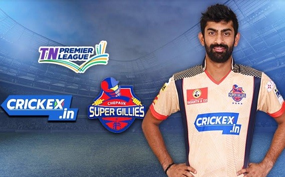 Crickex.in to Sponsor Chepauk Super Gillies in Tamil Nadu Premier League Crickex.in to Sponsor Chepauk Super Gillies in Tamil Nadu Premier League