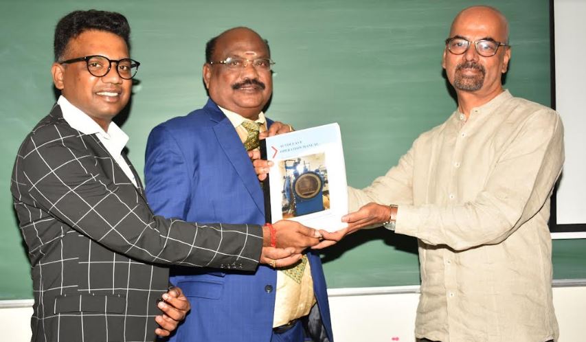 The IISC Skill Development Centre in Challakere has Received an Advanced Technology-based Aerospace Autoclave from KRR The IISC Skill Development Centre in Challakere has Received an Advanced Technology-based Aerospace Autoclave from KRR