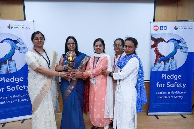 BD India’s Pledge for Safety Initiative Launched with a ‘Safety Flame’ March from Ruby Hall Clinic BD India’s Pledge for Safety Initiative Launched with a ‘Safety Flame’ March from Ruby Hall Clinic