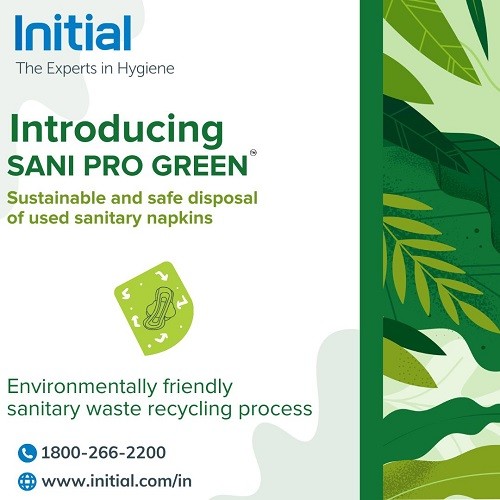 Sani Pro Green™ Services Now Available in Mumbai and Pune: A Sustainability Innovation in Recycling of Used Sanitary Napkins by ‘Rentokil Initial Hygiene India’ Sani Pro Green™ Services Now Available in Mumbai and Pune: A Sustainability Innovation in Recycling of Used Sanitary Napkins by ‘Rentokil Initial Hygiene India’