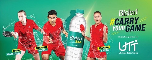 Bisleri Continues #CarryYourGame Campaign By Finalizing 2-Year Deal With Ultimate Table Tennis League As Hydration Partner Bisleri Continues #CarryYourGame Campaign By Finalizing 2-Year Deal With Ultimate Table Tennis League As Hydration Partner