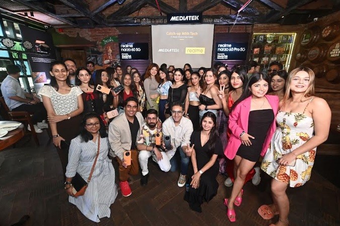 MediaTek Hosts ‘Catch-up with Tech’ with Lifestyle Influencers in Collaboration with realme MediaTek Hosts ‘Catch-up with Tech’ with Lifestyle Influencers in Collaboration with realme