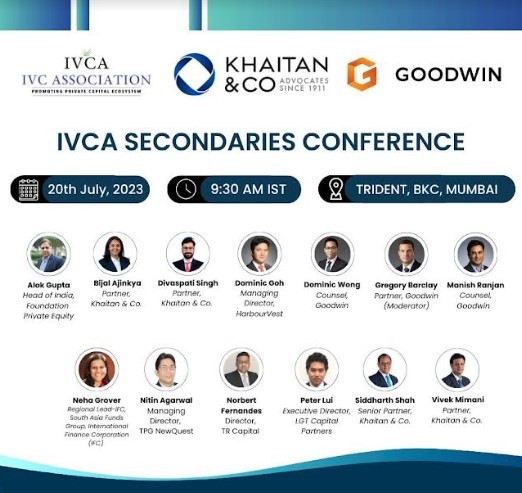 IVCA’s Secondaries Conference Sets the Stage for New Investment Horizons in India’s Rising Secondaries Market IVCA’s Secondaries Conference Sets the Stage for New Investment Horizons in India’s Rising Secondaries Market