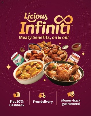 Licious, Now Serving Juicy Delicious Chicken and Seafood, with a Side of Infinite Benefits Licious, Now Serving Juicy Delicious Chicken and Seafood, with a Side of Infinite Benefits