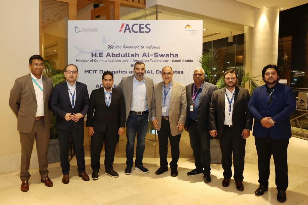 H.E Eng. Abdullah Al-Swaha, Minister of Communications and Information Technology Expressed his Pride Seeing ACES a Saudi Company Serving the Busiest Airport in South India – Bengaluru’s Kempegowda International Airport H.E Eng. Abdullah Al-Swaha, Minister of Communications and Information Technology Expressed his Pride Seeing ACES a Saudi Company Serving the Busiest Airport in South India – Bengaluru’s Kempegowda International Airport