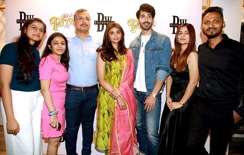Daisy Shah and Rohit Raaj Visit the Bespokewala Store in Mumbai to Promote their Film ‘Mystery of The Tattoo’ Daisy Shah and Rohit Raaj Visit the Bespokewala Store in Mumbai to Promote their Film ‘Mystery of The Tattoo’