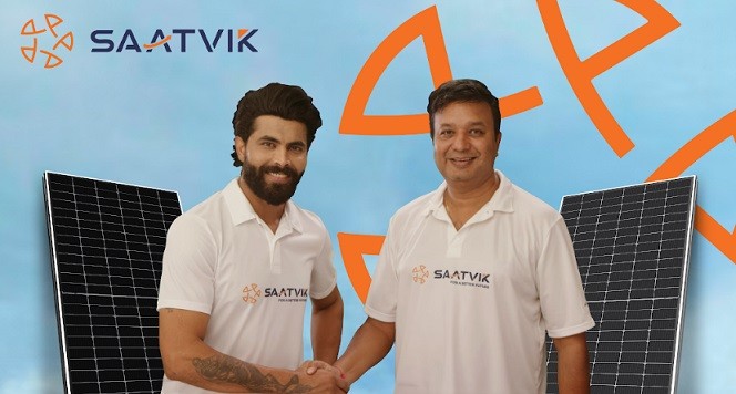 Saatvik Solar Ropes in Ravindra Jadeja as National Brand Ambassador Saatvik Solar Ropes in Ravindra Jadeja as National Brand Ambassador