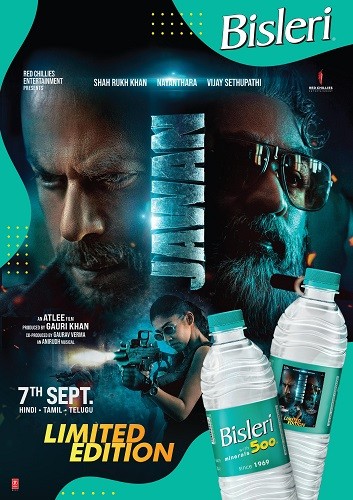 Bisleri Strengthens its Limited-Edition Packs Nationwide with the Much-Awaited Film ‘Jawan’ Bisleri Strengthens its Limited-Edition Packs Nationwide with the Much-Awaited Film ‘Jawan’
