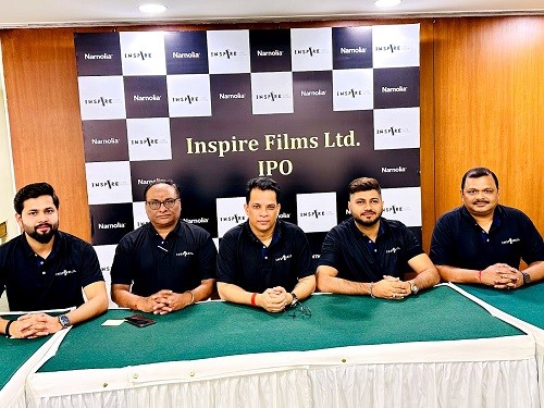 Inspire Films to Hit the Street with a 21.20 Cr IPO Inspire Films to Hit the Street with a 21.20 Cr IPO