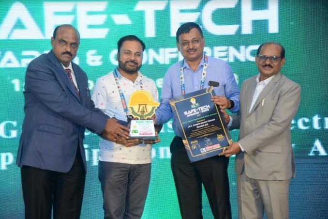 Crompton Honored with Safe-Tech Award 2023 for Championing Safety Awareness at its Baddi Plant Crompton Honored with Safe-Tech Award 2023 for Championing Safety Awareness at its Baddi Plant