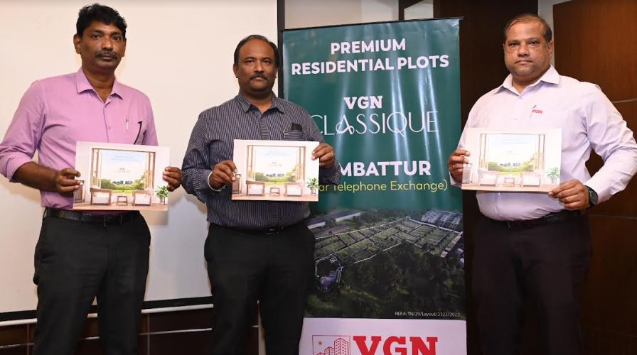 VGN Launches VGN Classique, Ambattur’s Only Large-Scale Project Offering Residential Plots VGN Launches VGN Classique, Ambattur’s Only Large-Scale Project Offering Residential Plots
