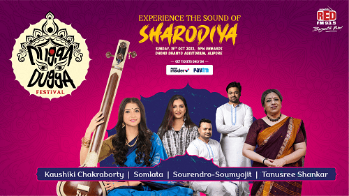 RED FM Presents Dugga Dugga – The Sound of Sharodiya Live in Kolkata RED FM Presents Dugga Dugga – The Sound of Sharodiya Live in Kolkata