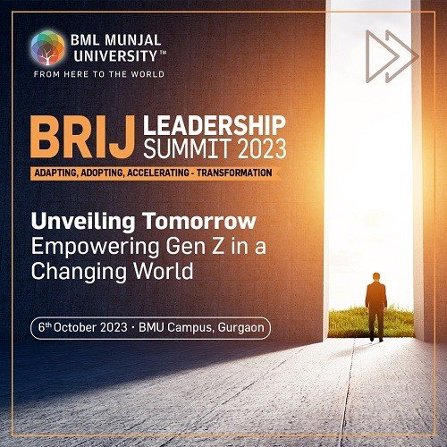 BML Munjal University Unveils the Fourth Edition of BRIJ Leadership Summit 2023 BML Munjal University Unveils the Fourth Edition of BRIJ Leadership Summit 2023