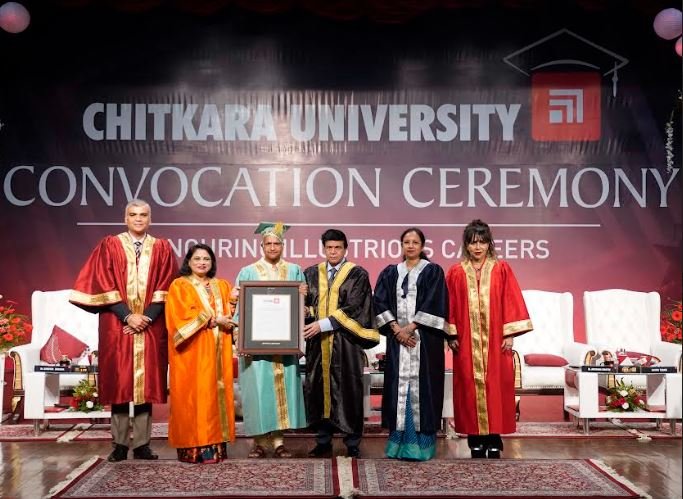 Chitkara University Confers Honorary Doctorate on Bharat Goenka, Founder, Tally Solutions Chitkara University Confers Honorary Doctorate on Bharat Goenka, Founder, Tally Solutions