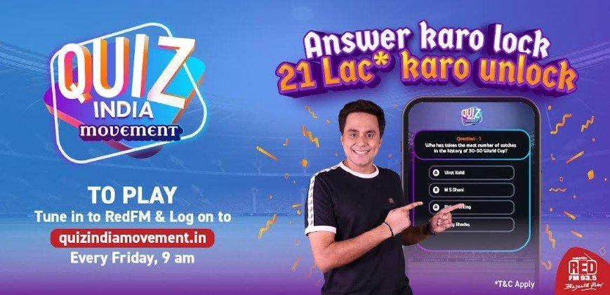 RED FM Announces Quiz India Movement: A Gaming Concept on Radio RED FM Announces Quiz India Movement: A Gaming Concept on Radio