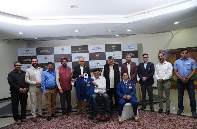 Blackberrys Partners with the Paralympic Committee of India as the “Official Ceremonial Partner” for the Asian Para Games 2022