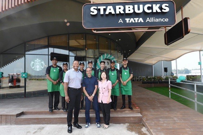 TATA Starbucks Sets Sail with First Island Store in Alibaug TATA Starbucks Sets Sail with First Island Store in Alibaug