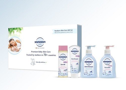 German Brand Sanosan Baby’s Premium Baby Skincare Products Make Waves in India