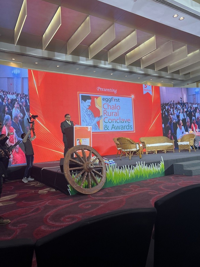The 3rd Edition of the Eggfirst Chalo Rural India Conclave and Awards Celebrates Rural Excellence and Digital Advertising The 3rd Edition of the Eggfirst Chalo Rural India Conclave and Awards Celebrates Rural Excellence and Digital Advertising