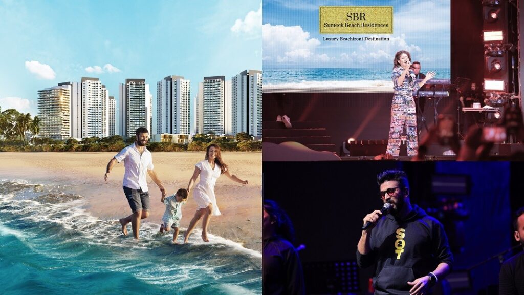 Sunteck Beach Residences Host Mumbai’s Largest Beach Festival with Performances by Sunidhi Chauhan and Amit Trivedi