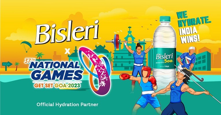 Bisleri Partners with the Biggest Sporting Event – 2023 National Games of India as the Official Hydration Partner Bisleri Partners with the Biggest Sporting Event – 2023 National Games of India as the Official Hydration Partner