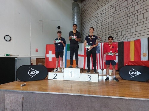 Rohan Shines as Champion at Squash Junior National Championship Rohan Shines as Champion at Squash Junior National Championship