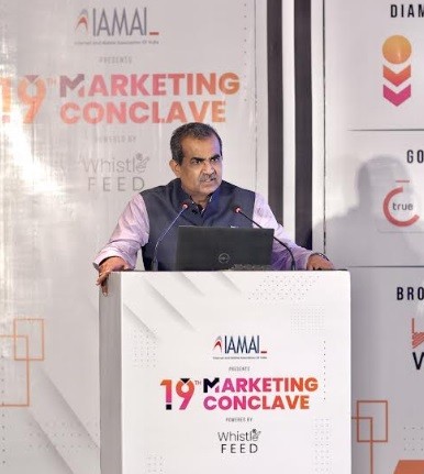 AI Can Never Match Human Ingenuity in Advertisement: Shri Vikram Sahay, Jt. Secy., Ministry of I&B at MarCon 2023 AI Can Never Match Human Ingenuity in Advertisement: Shri Vikram Sahay, Jt. Secy., Ministry of I&B at MarCon 2023