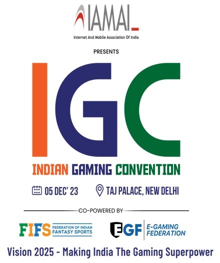 Union Minister Shri Rajeev Chandrasekhar to Deliver Keynote at India’s Largest Online Gaming Convention on December 5 Union Minister Shri Rajeev Chandrasekhar to Deliver Keynote at India’s Largest Online Gaming Convention on December 5