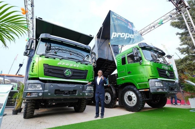 Propel Industries Launch Indigenous EV Dump Trucks at EXCON 2023 Propel Industries Launch Indigenous EV Dump Trucks at EXCON 2023