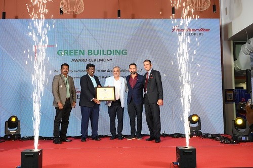 Featherlite THE ADDRESS, Chennai Receives the ‘LEED GOLD CERTIFICATION’ from USGBC Featherlite THE ADDRESS, Chennai Receives the ‘LEED GOLD CERTIFICATION’ from USGBC