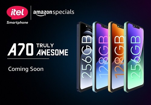 itel A70 Set to be India’s First Smartphone with 256GB ROM, 12GB RAM under 8K, Featuring a 6.6-inch HD+ Screen with Dynamic Bar itel A70 Set to be India’s First Smartphone with 256GB ROM, 12GB RAM under 8K, Featuring a 6.6-inch HD+ Screen with Dynamic Bar