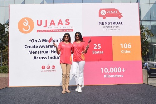 Ujaas Unleashes Menstrual Health Express: A Nationwide Initiative Driving Awareness and Exploring Diverse Menstrual Health Practices across India Ujaas Unleashes Menstrual Health Express: A Nationwide Initiative Driving Awareness and Exploring Diverse Menstrual Health Practices across India