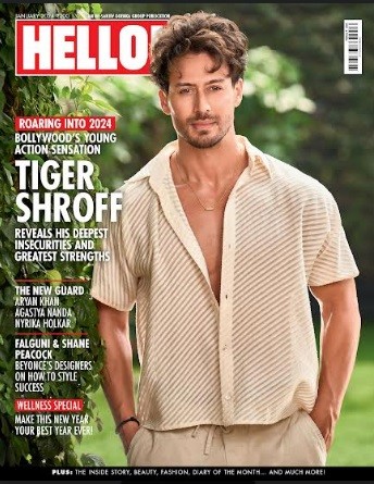 HELLO! Unveils its January Issue with Tiger Shroff Gracing the Cover HELLO! Unveils its January Issue with Tiger Shroff Gracing the Cover