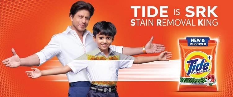 Shah Rukh Khan Recommends Tide as the ‘Asli SRK – Stain Removal King’ Shah Rukh Khan Recommends Tide as the ‘Asli SRK – Stain Removal King’