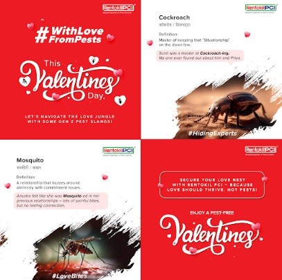 Rentokil PCI Celebrates Valentine’s Day with a Quirky Campaign: #WithLoveFromPests, Infusing Gen Z Humor into Pest Control Awareness Rentokil PCI Celebrates Valentine’s Day with a Quirky Campaign: #WithLoveFromPests, Infusing Gen Z Humor into Pest Control Awareness