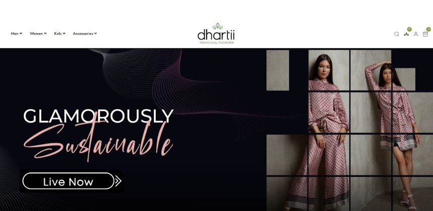 Introducing dhartii: A Sustainable Fashion E-Commerce Platform Paving the Way to a Glamorous Future Introducing dhartii: A Sustainable Fashion E-Commerce Platform Paving the Way to a Glamorous Future