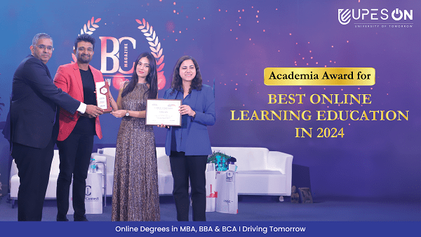 UPES ON Honoured with the Prestigious ‘Academia Award for Best Online Learning Education in 2024’ UPES ON Honoured with the Prestigious ‘Academia Award for Best Online Learning Education in 2024’