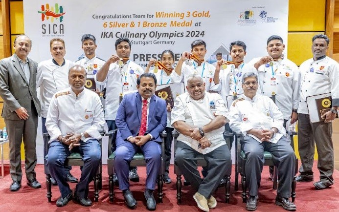 Students Represented South India Chef’s Association Won Gold Medals at IKA / Culinary Olympics 2024 in Germany Students Represented South India Chef’s Association Won Gold Medals at IKA / Culinary Olympics 2024 in Germany